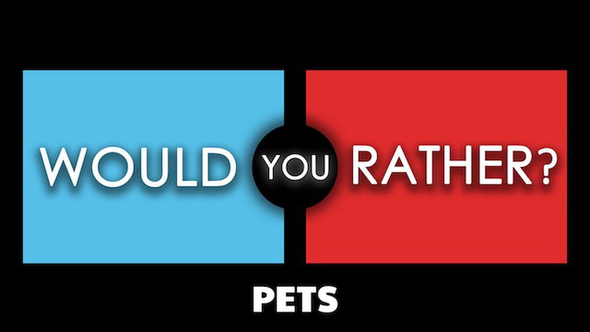Would You Rather: Pets image number null